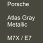 Preview: Porsche, Atlas Gray Metallic, M7X / E7.